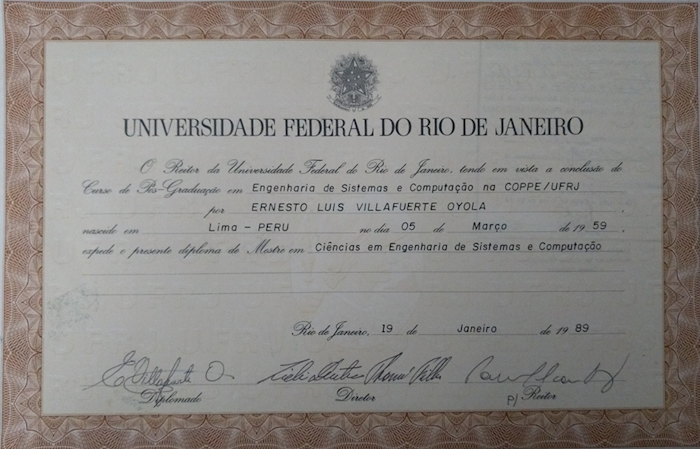 Mestrado em Ciências da Computação